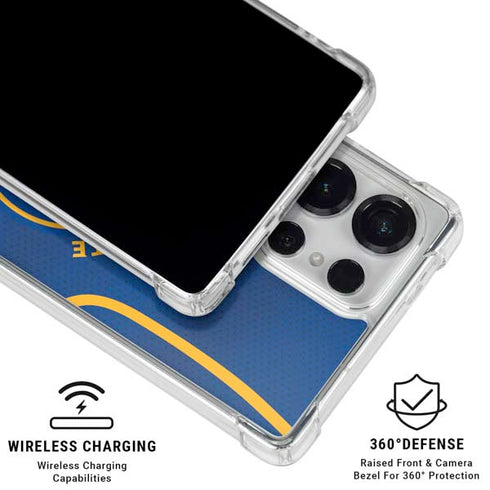 NBA Golden State Warriors Jersey Galaxy S25 Ultra Clear Case